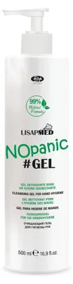 Produktbild von Lisap No Panic Gel Haargel für langanhaltenden Halt und professionelles Styling 500ml