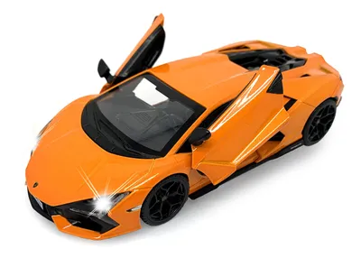 Produktbild von JAMARA Lamborghini Revuelto Diecast 1:32 orange inkl. Knopfzellen