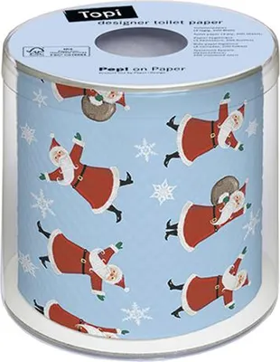Produktbild von Weihnachtstoilettenpapier Tanzender Santa