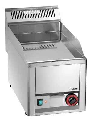 Image de Plaque de grillade GDP 320E-CG lisse Surface de cuisson acier chromé