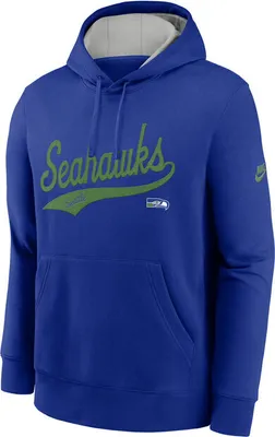 Obrázok produktu pre Pánska mikina Nike Men's NFL Seattle Seahawks Nike Club Fleece Pullover Hoodie royal - M