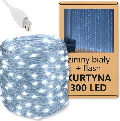 Obrázek produktu pro Závěsná světelná LED záclona jako vánoční dárek