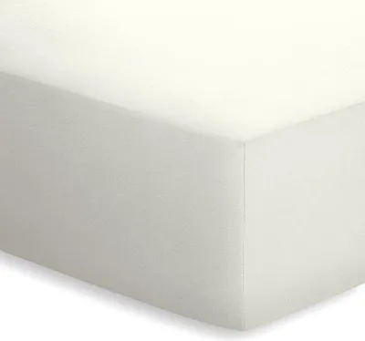 Produktbild von Bassetti Spannbetttuch für Boxspringtopper UNI Farbe WOLLWEIß 39/181 Größe 90x190 100x220 cm
