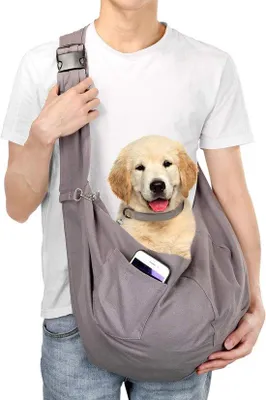 Immagine prodotto di Comoda borsa da trasporto per cani di piccola taglia e gatti fino a 15 kg