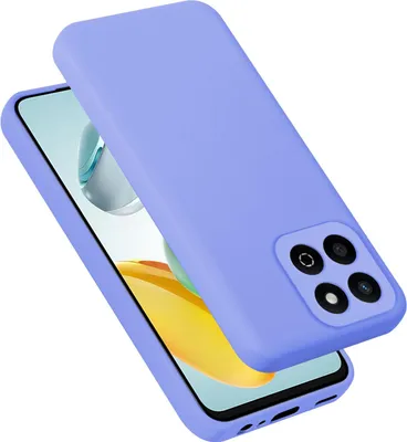 Produktbild von Cadorabo Hülle für Honor 200 Smart Hülle Silikon Handyhülle Case aus flüssigem Silikon, Kratzfeste und stoßfeste Schutzhülle für Honor 200 Smart