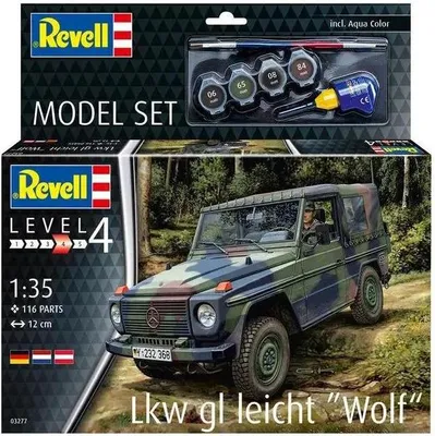 Produktbild von Revell Model Set Lkw gl leicht "Wolf" 1:35