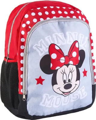 Produktbild von Minnie Mouse Rucksack mit Fächern Praktische Tasche für Schule und Freizeit
