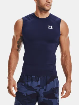 Immagine prodotto di Maglia senza maniche Under Armour HeatGear Uomo - 1361522, Colore: Blu scuro, Tessile: L