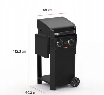 Zdjęcie produktu dla Grill Elektryczny Barbecook E-Luca Żeliwny Ruszt Solidny 2 Strefy Grzewcze!