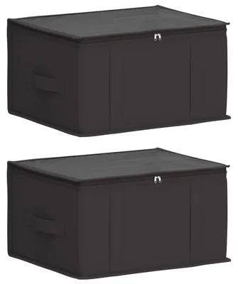 Produktbild von vidaXL Aufbewahrungsbox mit transparentem Oberfenster 2 stk. 33,6 L