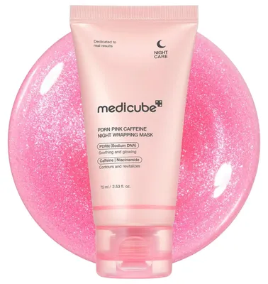 Image de Medicube - Masque de nuit à l'acide polynucleotidique (PDRN) et à la caféine, 75 ml - Masque de nuit intensif