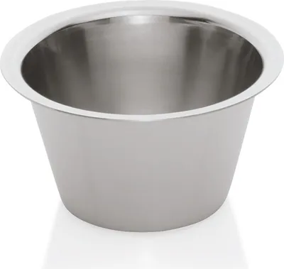 Produktbild von Dariolform Set, 0,1 ltr., Ø 6,5 cm, Set á 12 Stück, Chromnickelstahl
