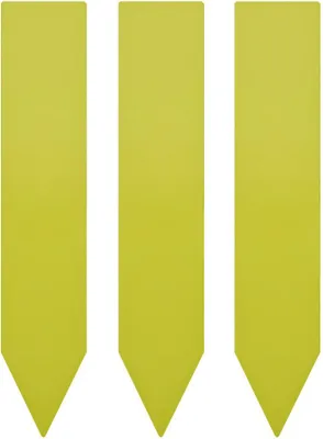 Image de CombiCraft étiquettes à piquer PVC jaune - 100 x 20 mm - 100 pièces