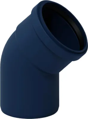 Produktbild von POLOPLAST POLO-KAL NG, Bogen, DN 90, 45°, 1 Stk.