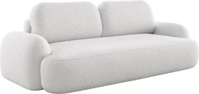 Produktbild von MOHYLA Zweisitzer-Schlafsofa – Hellgrau