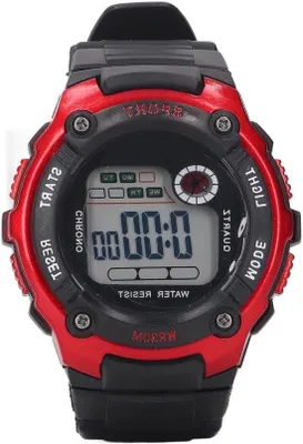 Immagine prodotto di Orologio sportivo elettronico con cronometro e sveglia per bambini, disponibile in oltre 10 colori.