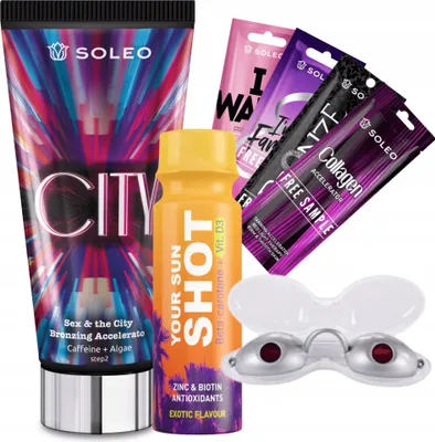 Obrázek produktu pro Bronzer Soleo City 150 ml s urychlovačem opalování +