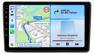 Zdjęcie produktu dla 9-calowe radio samochodowe z systemem Android 6+128 GB do Citroena Berlingo B9 Peugeot Partner 2008–2019 CarPlay Android Auto 4G WiFi GPS Navi 8-rdzeniowy RDS DSP DAB+