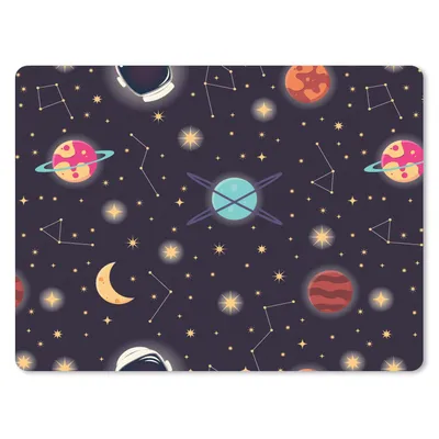 Produktbild von MuchoWow® Mauspad Mousepad Weltraum - Tierkreis - Sterne - Design - Universum 40x30 cm - Mousepads - Maus Mat - Pad - Mausunterlage - Anti Rutsch