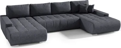 Produktbild von FEDVE Ecksofa Big Sofa Eckcouch mit Schlaffunktion DHAKA U Form Couch Sofagarnitur