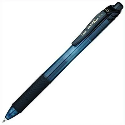 Image de Roller à encre gel liquide Pentel EnerGel-X BL107, noir