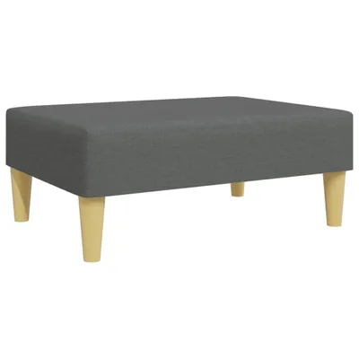 Obrázok produktu pre vidaXL Podnožka tmavosivá 77x55x31 cm látka