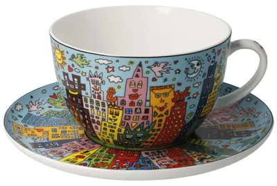Produktbild von Goebel James Rizzi My New York City Day Milchkaffeetasse