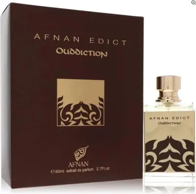 Image de Afnan Edict Ouddiction eau de parfum unisexe 80 ml