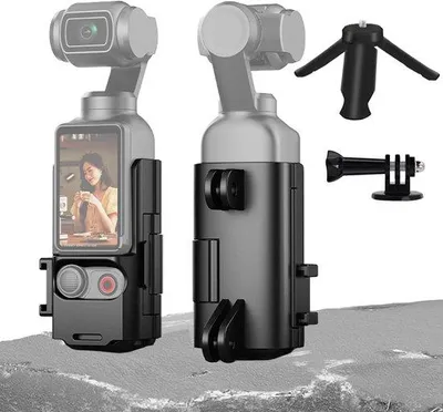 Produktbild von Kameraschutzgehäuse mit Uitbreidingsframe & Statief für Action-Cameras, 1/4"-Kupplung, Kameraadapter