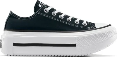 Produktbild von CONVERSE CHUCK TAYLOR ALL STAR LIFT DOUBLE STACK OX Schwarz