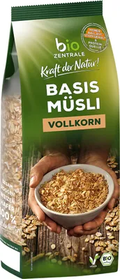 Produktbild von Basis Müsli naturbelassen ausgewogen ballaststoffreich 750g