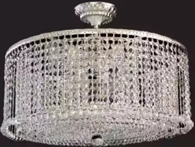 Zdjęcie produktu dla żyrandol lampa sufitowa żyrandol lampy sufitowe srebrny 60cm