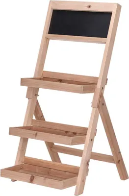 Obrázek produktu pro H&S Collection Flower Schodištì se 3 policemi 39x17x76 cm døevo