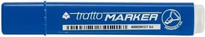 Image de Tratto Marker marqueur indélébile Pointe ogive Bleu 12 pièce(s)