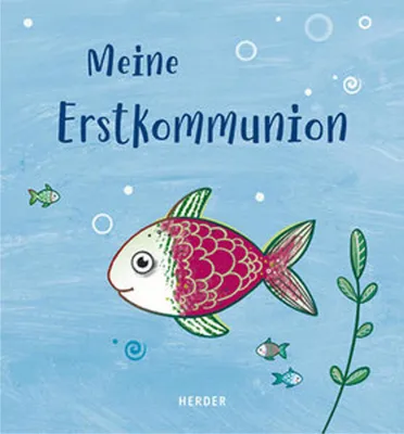 Zdjęcie produktu dla Meine Erstkommunion Erinnerungsalbum Fisch