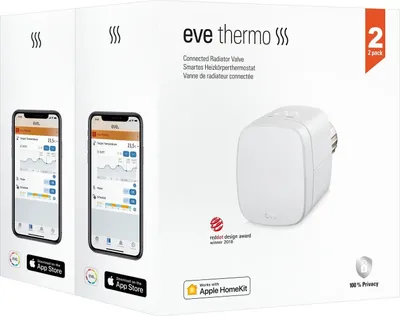 Immagine prodotto di Eve Thermo (HomeKit) 2er Pack (10EBP1701-2X)