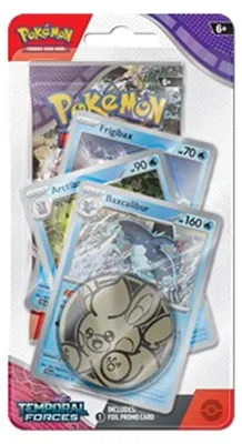Produktbild von Pokemon Temporal Forces: Baxcalibur Premium Checklane Blister