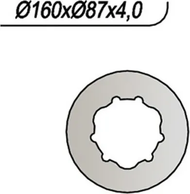 Produktbild von NG Bremsscheibe für FANTIC MOTOR