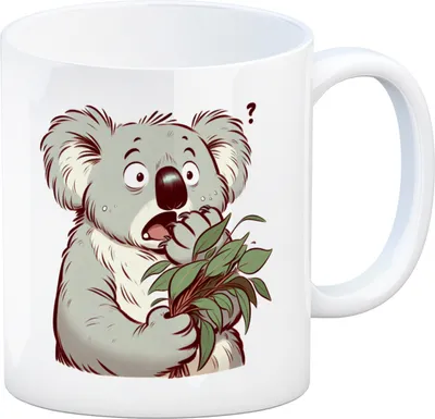 Produktbild von Koalabär Comic Kaffeebecher