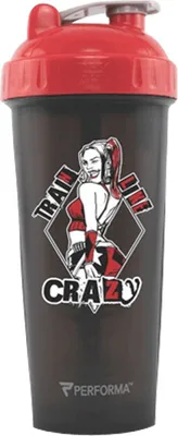 Produktbild von Performa Shakers Performa Activ (800ml) - Villain Series - Harley Quinn Black - Fitness-Zubehör - Streuer & Mixer