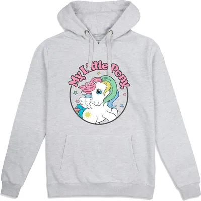 Obrázok produktu pre My Little Pony - Dámska mikina s kapucňou "Classic" TV2857 (34 DE) (sivá škvrnitá)