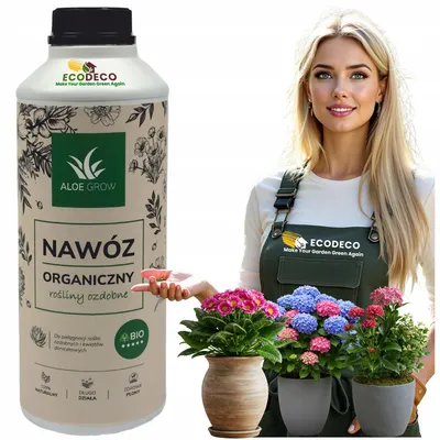 Obrázek produktu pro Hnojivo pro pokojové rostliny 1000 ml –tekuté hnojivo pro zelené rostliny – vysoce účinné hnojivo pro pokojové a balkonové rostliny – čistě organické s odměrkou
