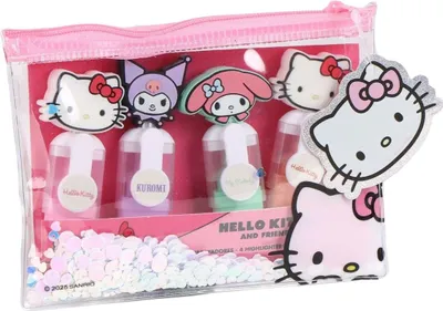 Immagine prodotto di Set di pennarelli Hello Kitty colorati 5 pezzi
