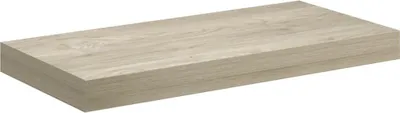 Immagine prodotto di Mensola galleggiante a parete color rovere 50x23x3,8 cm MDF