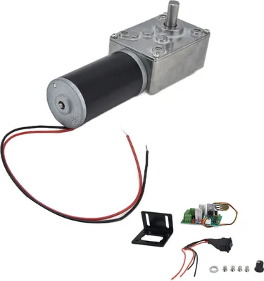 Obrázek produktu pro DC12V motor s převodovkou Turbo Worm Speed Reduction Příslušenství strojů s 8mm hřídelí 5840?31ZY12V130RPM