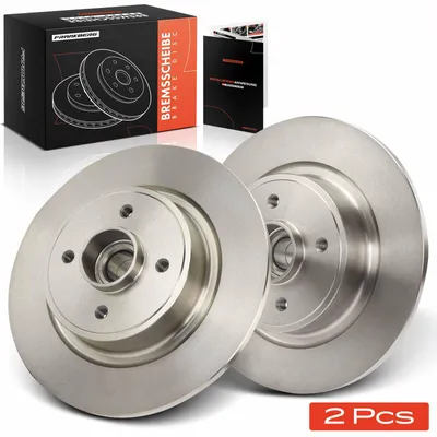 Productafbeelding van Frankberg 2x Remschijven Achteras voor Renault Grand Scénic II JM0/1 15L 16L