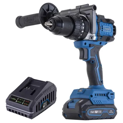 Produktbild von Scheppach Akku-Schlagbohrschrauber BC-CD150-X - 20V IXES | 150Nm | 2-13mm Bohrfutter | 0–1900 min-1 | 30400bpm | inkl. 2Ah Akku + 2,4A Ladegerät