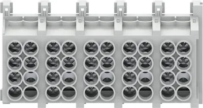 Immagine prodotto di Morsetto per diramazione linea principale 25qmm 5pol./4x tappo terminale ZHK255