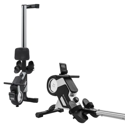 Obrázok produktu pre CAPITAL SPORTS, veslovací trenažér, do 150 kg, 105 cm, skladací, 8 st., čierny