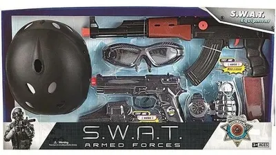 Produktbild von Polizei-Set mit Helm – ADAR